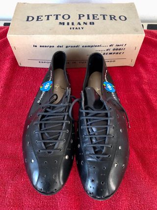 Scarpette ciclismo vintage Detto Pietro