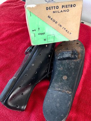 Scarpette ciclismo vintage Detto Pietro