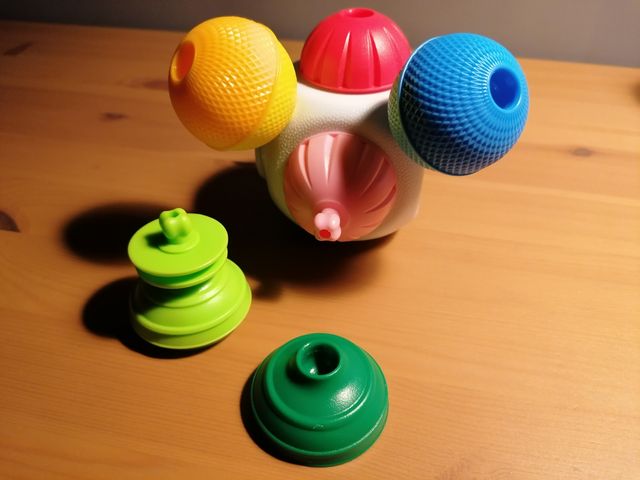 Lalaboom. Cubo y perlas educativas (9 piezas).