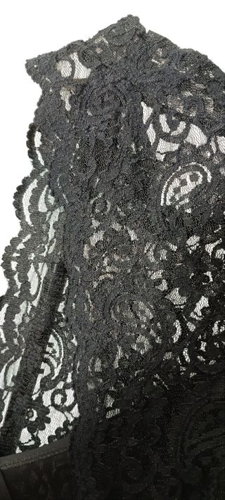 Vestito lungo svasato Pizzo