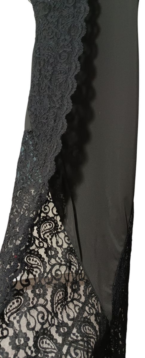 Vestito lungo svasato Pizzo