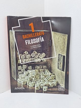 📚✅️Filosofía 1bach. Anaya ✅️📚