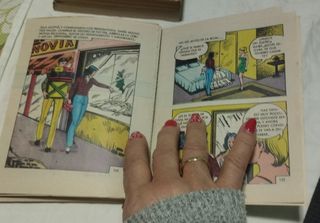 2 Tebeos años 70 la foca es romantica