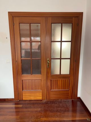 Puertas sapelly como nuevas