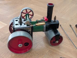 Antiguo juguete Mamod maquina vapor