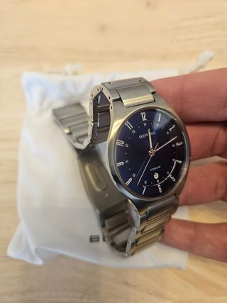 Reloj BERING TITANIUM - Plata cepillado