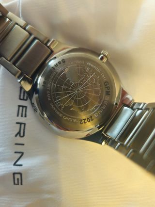 Reloj BERING TITANIUM - Plata cepillado
