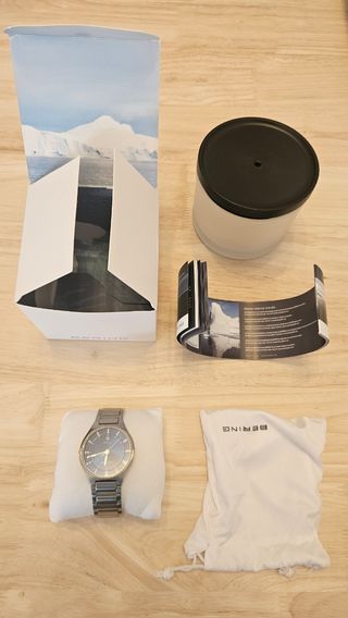 Reloj BERING TITANIUM - Plata cepillado