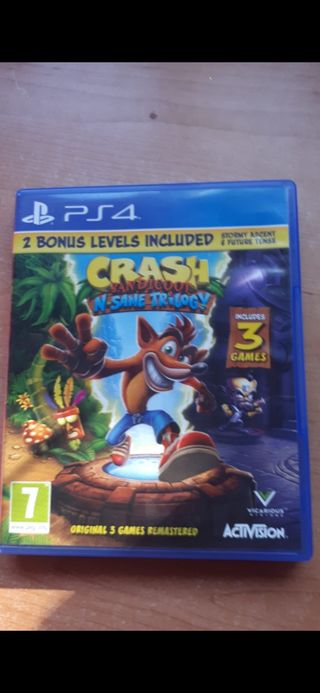 Juego ps4 CRASH VANDICOOT