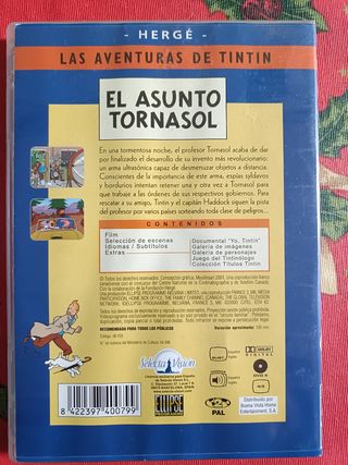 Películas Tintín DVD