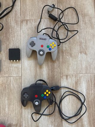 Nintendo 64 cables dos mandos 6 juegos y transfer