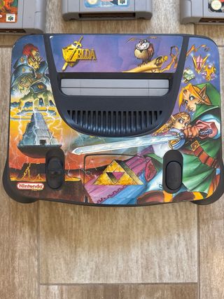Nintendo 64 cables dos mandos 6 juegos y transfer