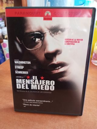 Dvd El mensajero del miedo