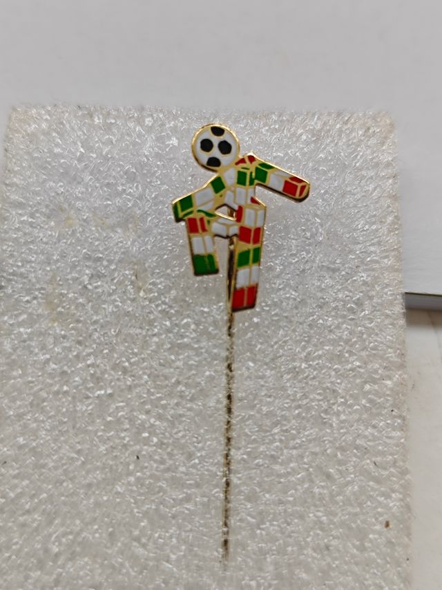 Spilletta in oro originale Italia 90