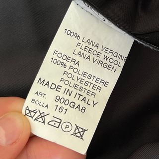 Vintage 80s Pure New Wool black Long Skirt