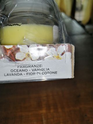 Bellissimo set di 4 candele in barattolo di vetro