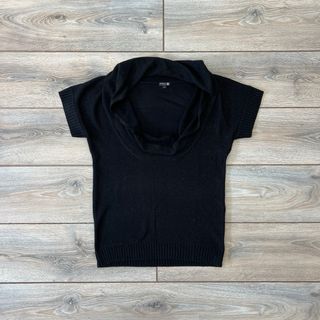 Vintage 2000s Elegant black Tee