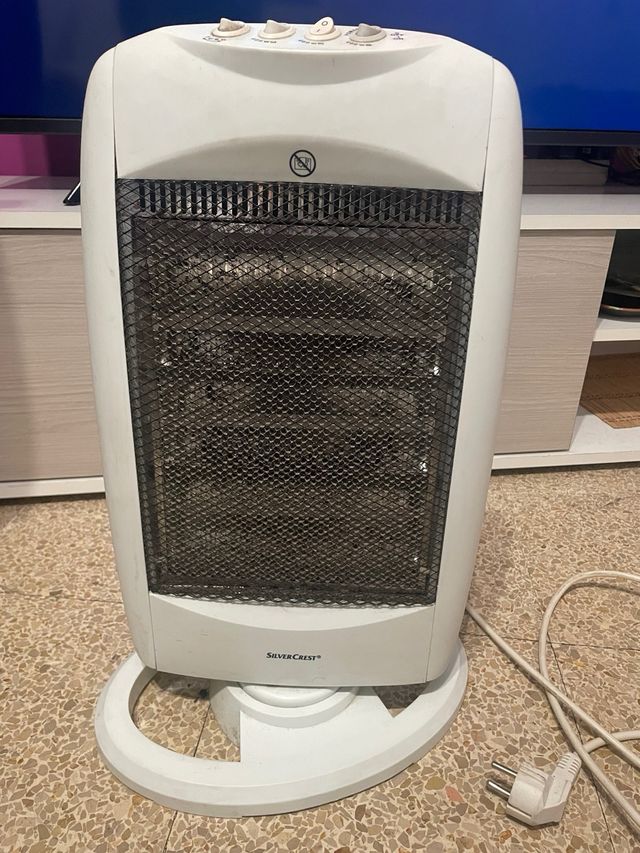 Estufa calefactor rotatorio