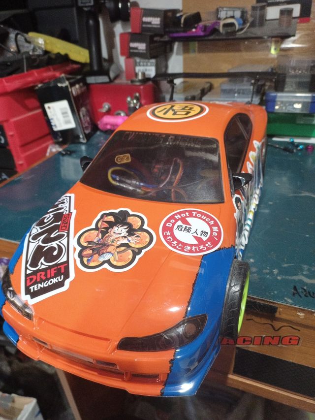 Carrocería RC drift dragón ball