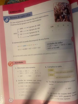 Libro de matematicas 3º primaria