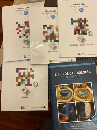 Pack de libros de medicina