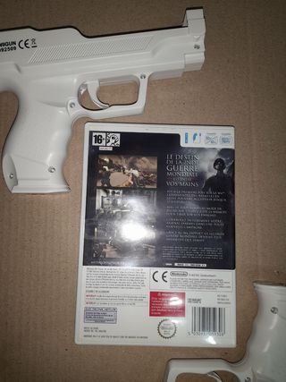 Juego wii-U Medal Of Honor Heroes 2+2 Pistolas 