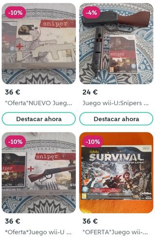 Juego wii-U Medal Of Honor Heroes 2+2 Pistolas 