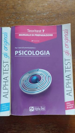 Alpha test psicologia 8' edizione