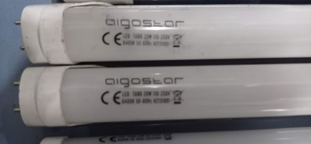 tubos florescentes de led