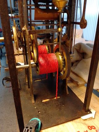 Antiguo reloj de ratera selva negra