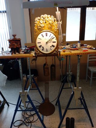 Antiguo reloj de ratera selva negra