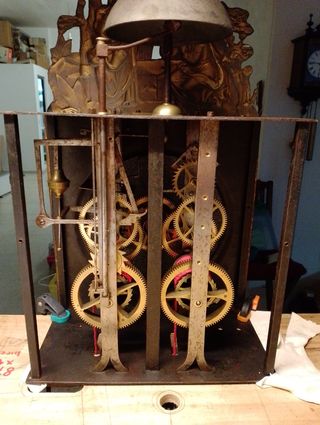 Antiguo reloj de ratera selva negra