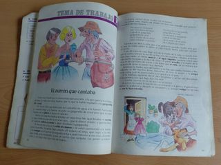 3 Libros EGB. Lenguaje. Anaya.