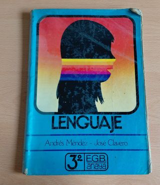 3 Libros EGB. Lenguaje. Anaya.