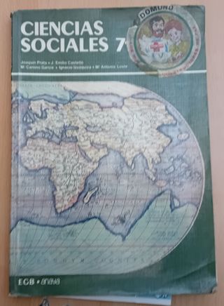 Libro 7 EGB. Sociales. ANAYA.