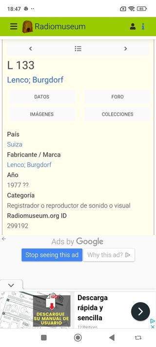 Giradischi Lenco vintage revisionato 10!!