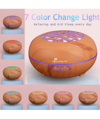 Humidificador colores, mando a distancia