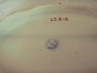 Frutero porcelana y sopera