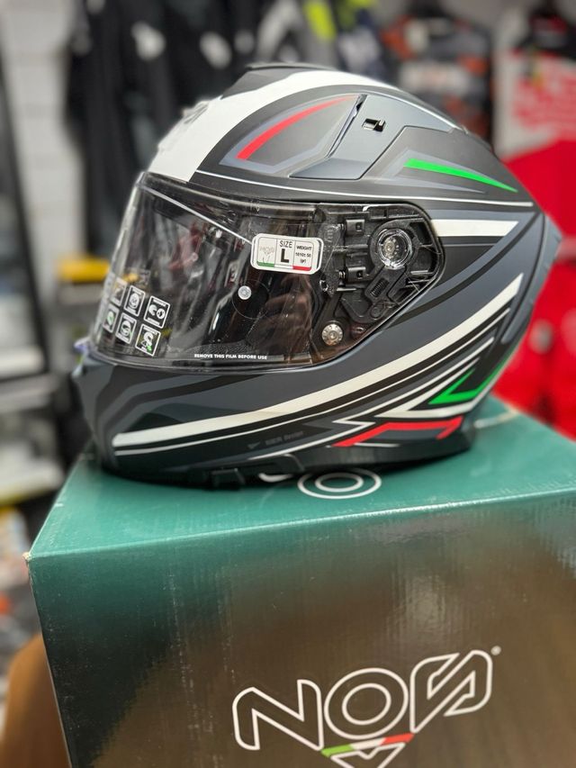 casco integrale NOS NS10 FASTBACK ITALIA MATT