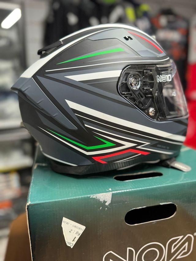 casco integrale NOS NS10 FASTBACK ITALIA MATT