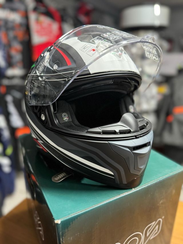 casco integrale NOS NS10 FASTBACK ITALIA MATT