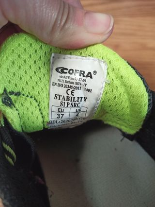 Zapatos de seguridad