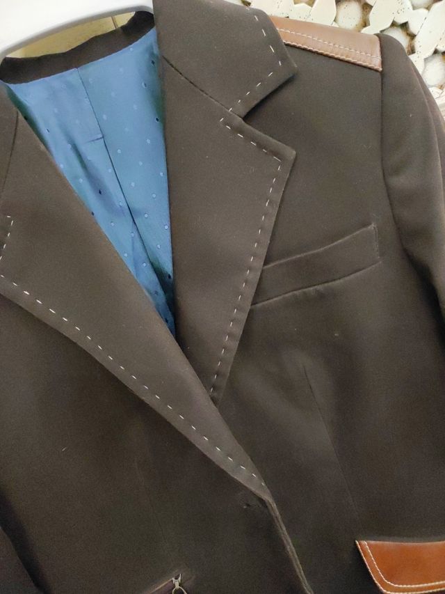 Blazer, americana marrón