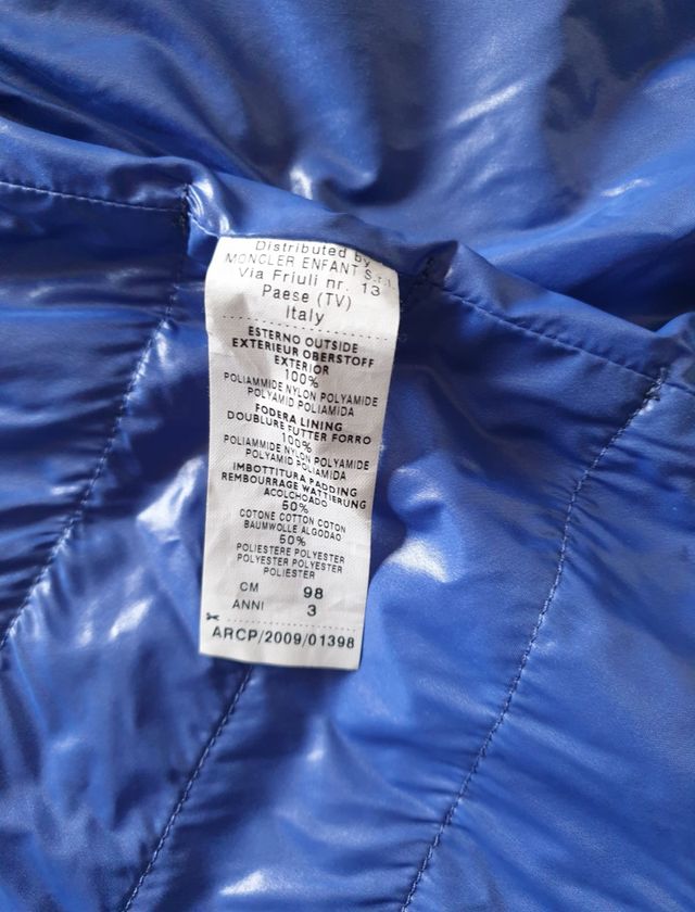 Moncler Junior Bambina Giacca Impermeabile 3 An 98