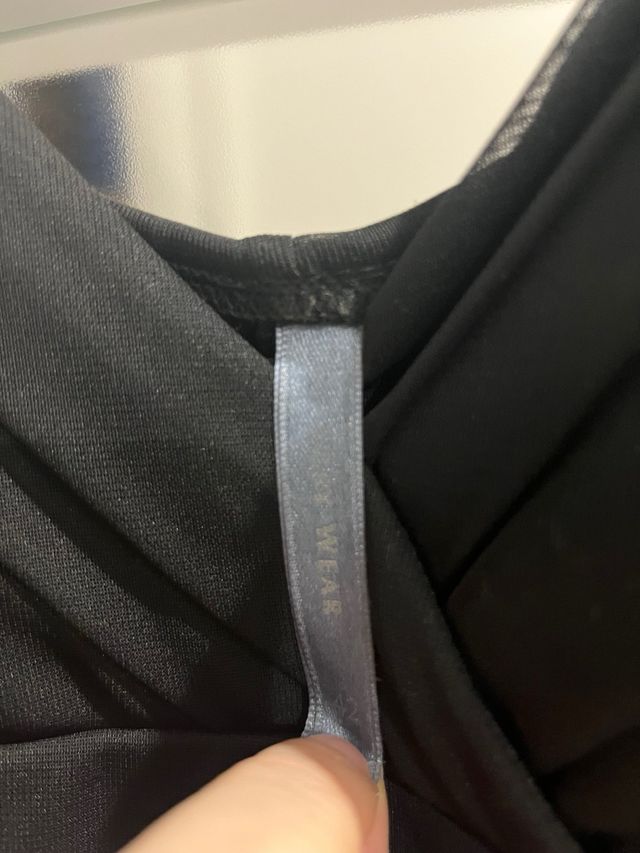 Vestido Fiesta Negro T 38 Easy Wear