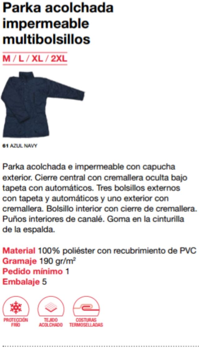 Parka Velilla NUEVA