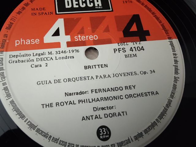 Vinilo Pedro y El Lobo