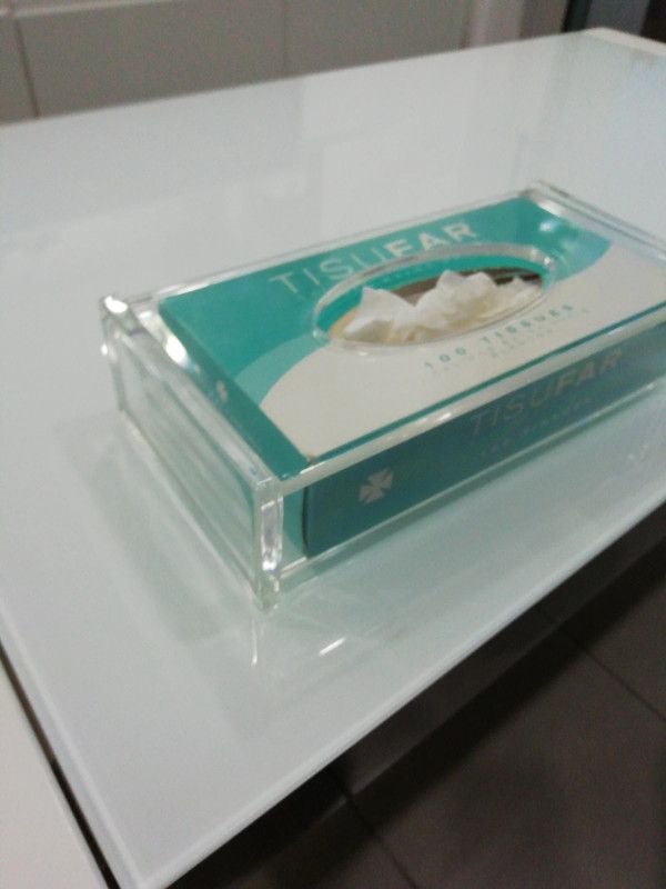 caja metraquilato para pañuelos