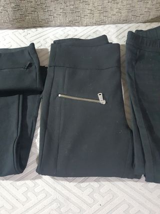 3 leggings de ZARA