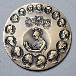 Medaglia di Bronzo nascita della Regina Beatrice